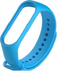 Купить Ремешок Xiaomi для Mi Band 3 (голубой) в Минске, доставка по Беларуси