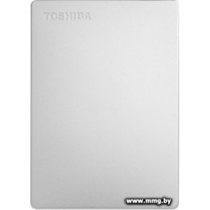 Купить 2TB Toshiba Canvio Slim (серебристый) (HDTD320ES3EA) в Минске, доставка по Беларуси