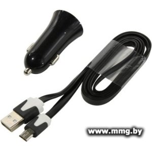 Купить Автозарядка Olto CCH-2103 microUSB (черный) в Минске, доставка по Беларуси