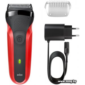 Купить Braun Series 3 300s (красный) в Минске, доставка по Беларуси