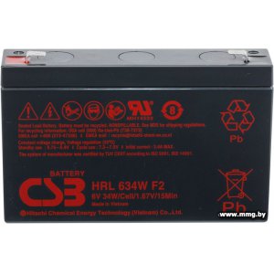 Купить CSB HRL634W F2 (6В/9 А·ч) в Минске, доставка по Беларуси