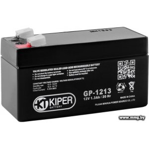 Купить Kiper GP-1213 F1 (12В/1.3 А·ч) в Минске, доставка по Беларуси