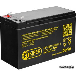Купить Kiper GP-1272 28W F1 (12В/7.2 А·ч) в Минске, доставка по Беларуси