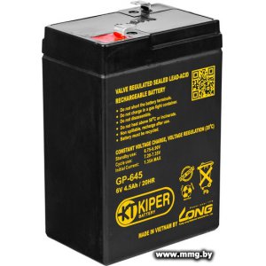 Купить Kiper GP-645 F1 (6В/4.5 А·ч) в Минске, доставка по Беларуси