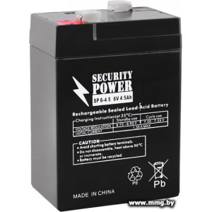 Купить Security Power SP 6-4,5 F1 (6В/4.5 А·ч) в Минске, доставка по Беларуси