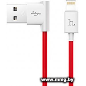 Купить Кабель Hoco UPL11 Lightning (красный) в Минске, доставка по Беларуси