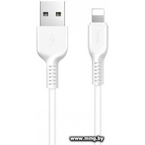Купить Кабель Hoco X13 USB-lightning (1 м, белый) в Минске, доставка по Беларуси