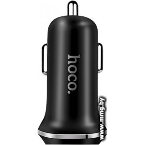 Купить Автозарядка Hoco Z1 (черный) (кабель microUSB) в Минске, доставка по Беларуси
