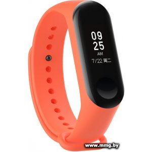 Купить Ремешок Xiaomi для Mi Band 3/4 (оранжевый) в Минске, доставка по Беларуси