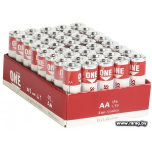 Купить Батарейка Smartbuy ONE LR6 (SOBA-2A40S-Eco) (1шт) в Минске, доставка по Беларуси