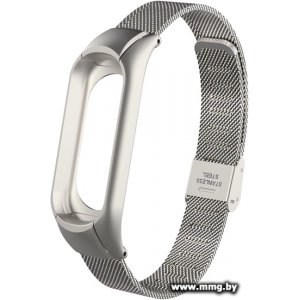 Купить Браслет Xiaomi миланский сетчатый Mi Band 3 (серебристый) в Минске, доставка по Беларуси