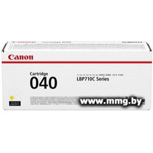Картридж Canon 040Y (0454C001)