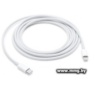 Кабель Apple USB 2.0 Type-C - Lightning (2 м, белый) MKQ42ZM/A, MQGH2ZM/A