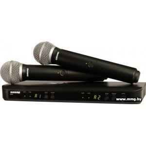 Купить Микрофон Shure BLX288E/PG58 M17 в Минске, доставка по Беларуси