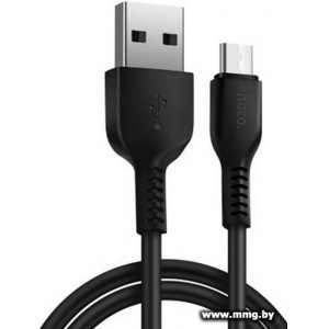 Купить Кабель Hoco X20 microUSB (2 м, черный) в Минске, доставка по Беларуси