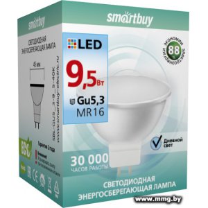 Лампа светодиодная SmartBuy SBL-GU5_3-9_5-40K