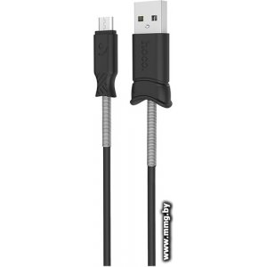 Купить Кабель Hoco X24 microUSB (1м черный) в Минске, доставка по Беларуси
