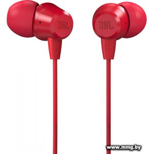Купить JBL C50HI (красный) в Минске, доставка по Беларуси