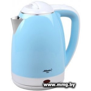 Купить Чайник Atlanta ATH-2437 (голубой) в Минске, доставка по Беларуси