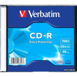 Купить Диск CD-R Verbatim 700Mb 52x (43347/43415) в Минске, доставка по Беларуси