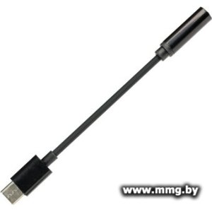 Адаптер SmartBuy A221 USB Type-C - jack 3.5мм (черный)
