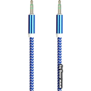 Купить Кабель SmartBuy AUX A-35-35-BLUE в Минске, доставка по Беларуси
