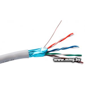 Купить Кабель ExeGate FUTP4-C5e-CU-S26-IN-PVC-GY-305 [EX138967RUS] в Минске, доставка по Беларуси