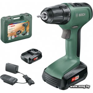 Купить Bosch UniversalDrill 18 06039C8005 (с 2-мя АКБ, кейс) в Минске, доставка по Беларуси