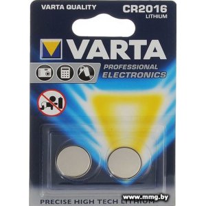 Купить Батарейка Varta CR2016 2 шт в Минске, доставка по Беларуси