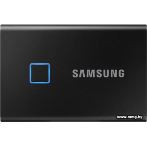 Купить SSD 2TB Samsung T7 Touch (черный) (MU-PC2T0K) в Минске, доставка по Беларуси