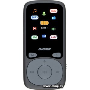 Купить MP3 плеер Digma B4 8GB (черный) в Минске, доставка по Беларуси