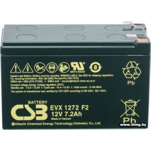 Купить CSB EVX1272 F2 (12В/7.2 А·ч) в Минске, доставка по Беларуси