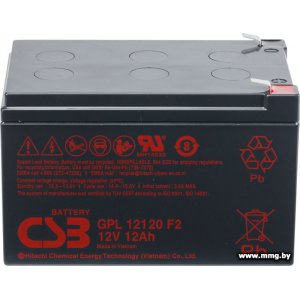 Купить CSB GPL12120 F2 (12В/12 А·ч) в Минске, доставка по Беларуси