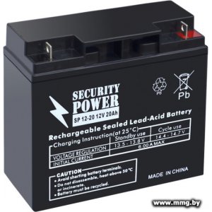 Купить Security Power SP 12-20 (12В/20 А·ч) в Минске, доставка по Беларуси