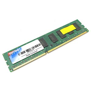 4GB PC3-10600 Patriot PSD34G13332