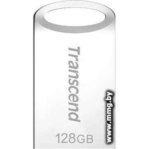 128GB Transcend JetFlash 710 (серебристый)