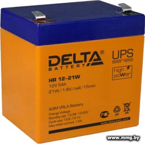 Купить Delta HR 12-21W (12В/5 А·ч) в Минске, доставка по Беларуси