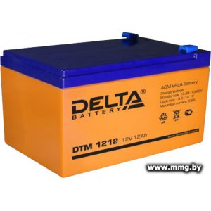 Delta DTM 1212 (12В/12 А·ч)