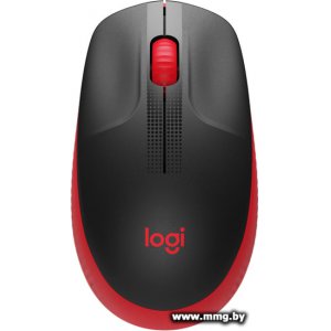 Купить Logitech M190 (черный/красный) 910-005908 / 910-005904 в Минске, доставка по Беларуси