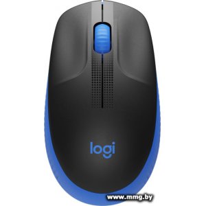 Купить Logitech M190 (черный/синий) 910-005907 / 910-005925 в Минске, доставка по Беларуси