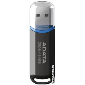 Купить 64GB ADATA C906 (черный) в Минске, доставка по Беларуси