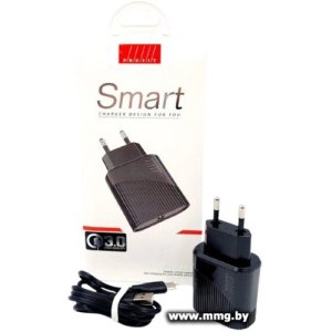 Зарядное устройство Profit ES-D52S microUSB (черный)