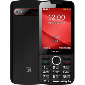 Купить TeXet TM-308 (черный/красный) в Минске, доставка по Беларуси