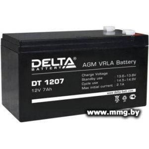 Delta DT 1207 (12В/7 А·ч)