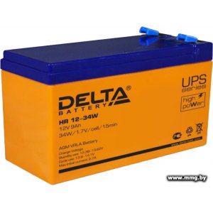 Купить Delta HR 12-34W (12В/9 А·ч) в Минске, доставка по Беларуси