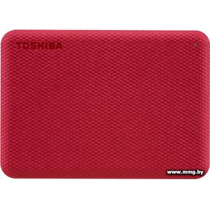 Купить 2TB Toshiba Canvio Advance HDTCA20ER3AA (красный) в Минске, доставка по Беларуси