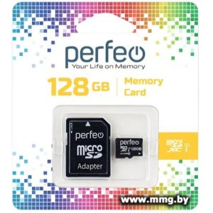 Perfeo 128GB microSDXC PF128GMCSX10U1A