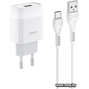 Зарядное устройство Hoco C72A Type-C (белый)