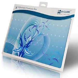 Наклейка на крышку ноутбука A4Tech G-Cube GSE-17W (Wind)