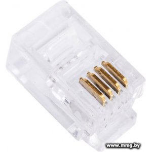 Купить Вилка RJ-9 Cablexpert MP-4p4c/100 в Минске, доставка по Беларуси